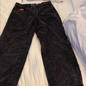 Empyre black distressed Corduroy Pants size 28 great condition
